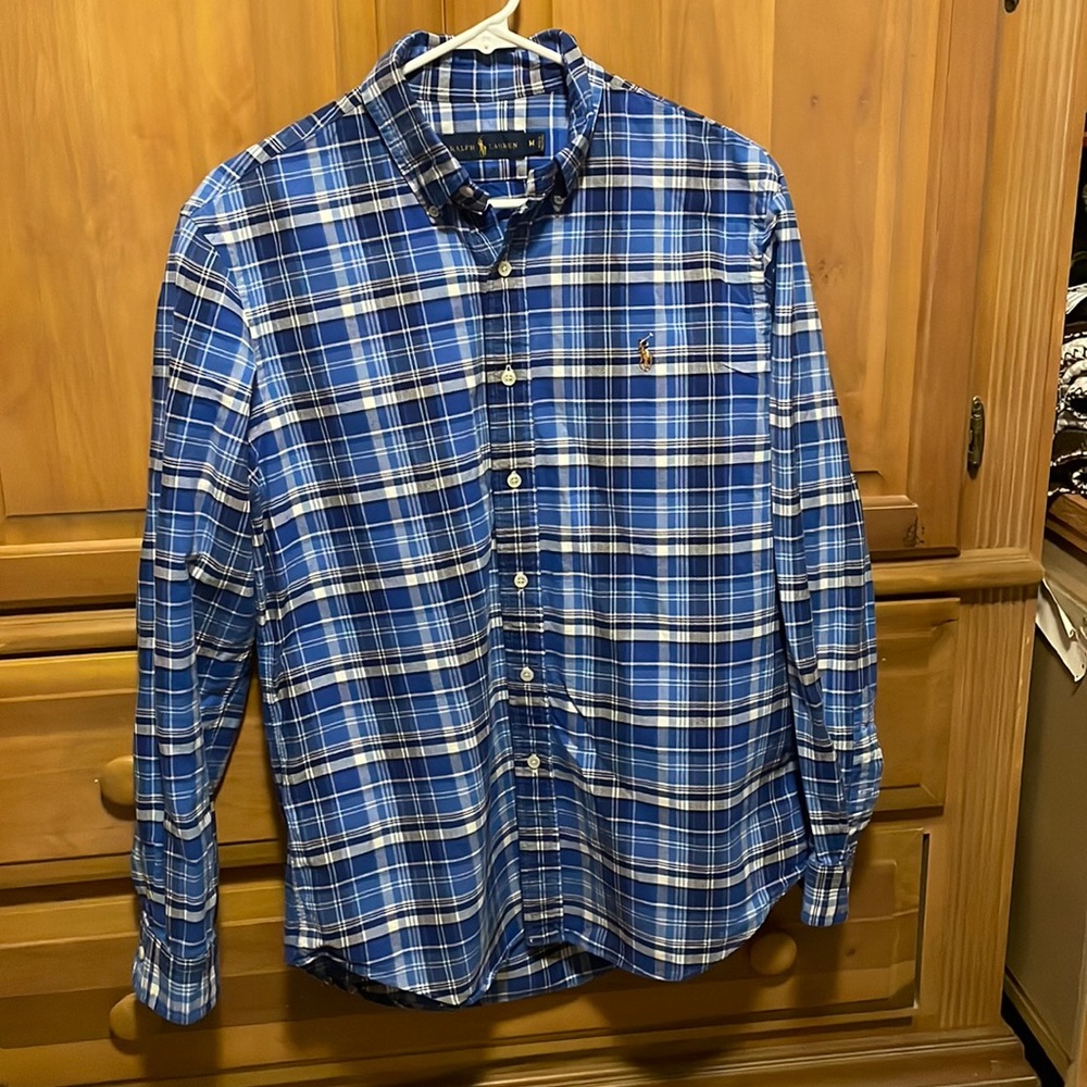 Medium Plaid Polo Ralph Lauren Button Down Shirt